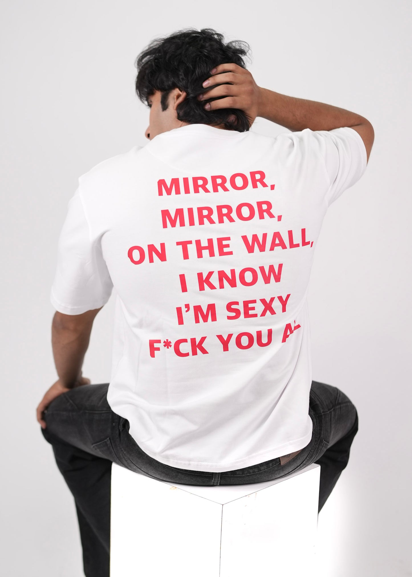 MIRROR MIRROR OVERSIZED TEE