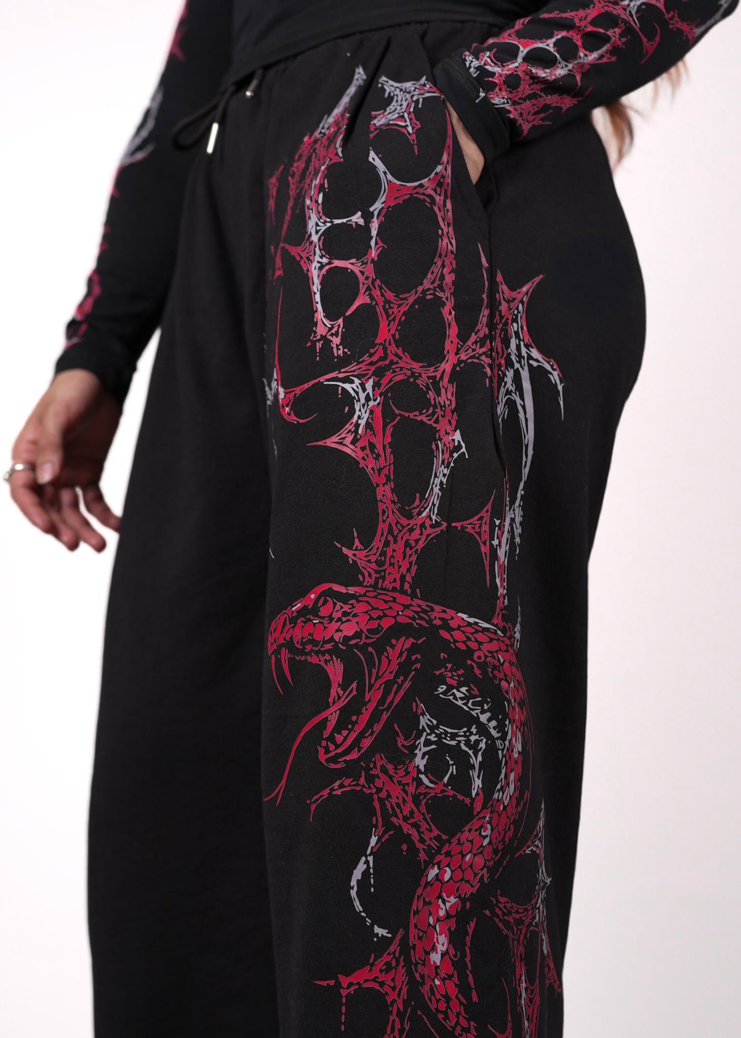 BLOODVEIN COTTON PANTS