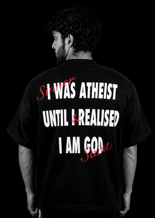 OVERSIZED TSHIRT I AM GOD