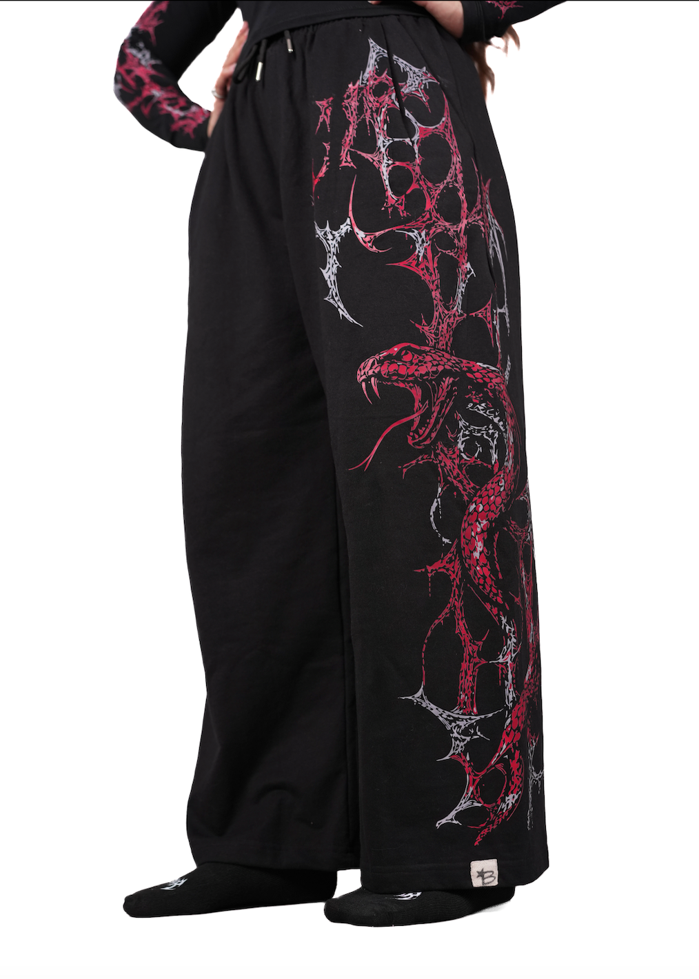 BLOODVEIN COTTON PANTS