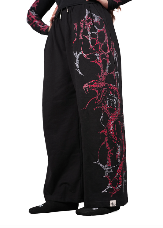 BLOODVEIN COTTON PANTS